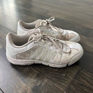 Adidas White Cheerleading Sneakers